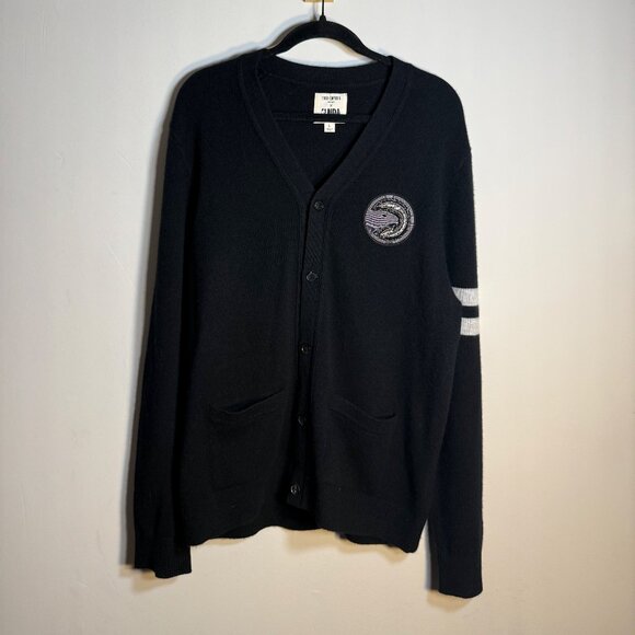 Todd Snyder x NBA Knicks Cashmere Cardigan - Picture 1 of 3